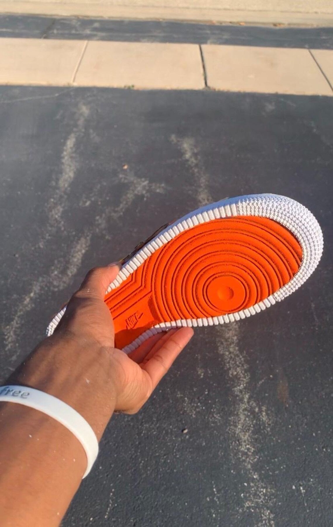 [Custom Flower Embroidery] Air Force 1 Skateboarding Shoes Unisex Low-top Multicolor