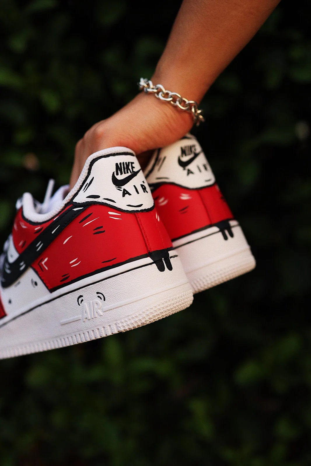 [Custom Hand-Painted 2D] Air Force 1 Skateboarding Shoes Low-top Unsex Multi-color available