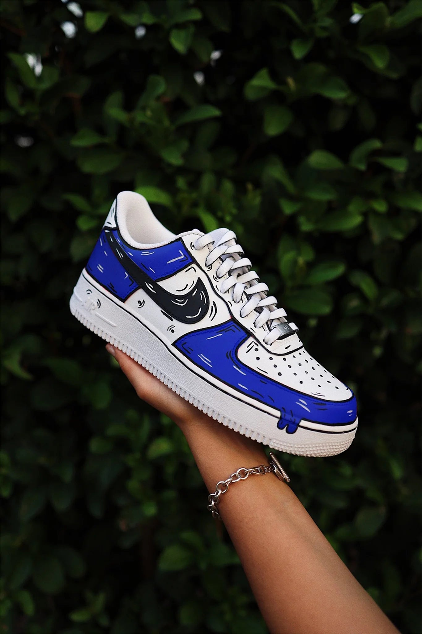 [Custom Hand-Painted 2D] Air Force 1 Skateboarding Shoes Low-top Unsex Multi-color available