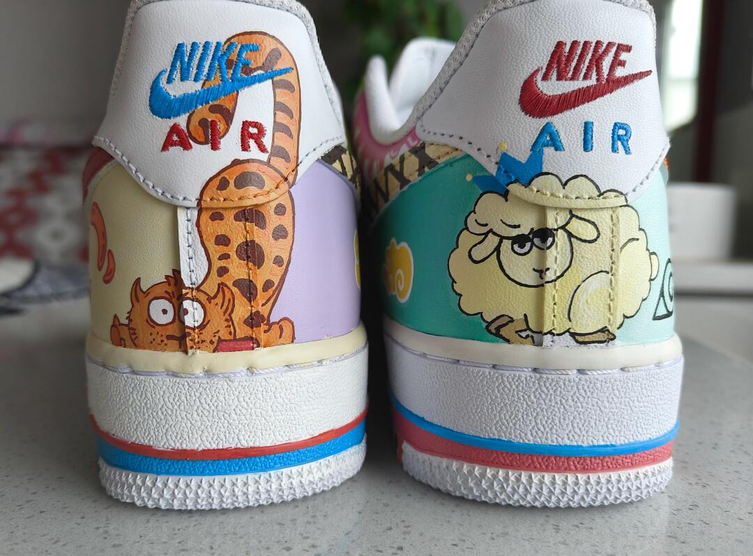 [Custom Naruto] Air Force 1 Skateboard Shoes Unisex