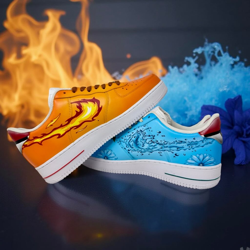 [Custom Pokémon] Air Force 1 Skateboarding Shoes Unisex