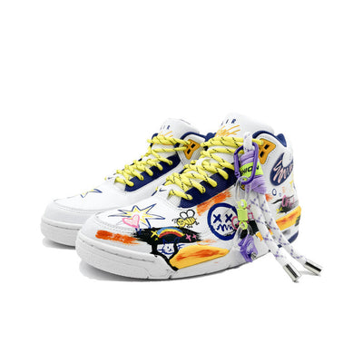 [Custom Shining Star] Flight Legacy Unisex Graffiti Skateboarding Shoes