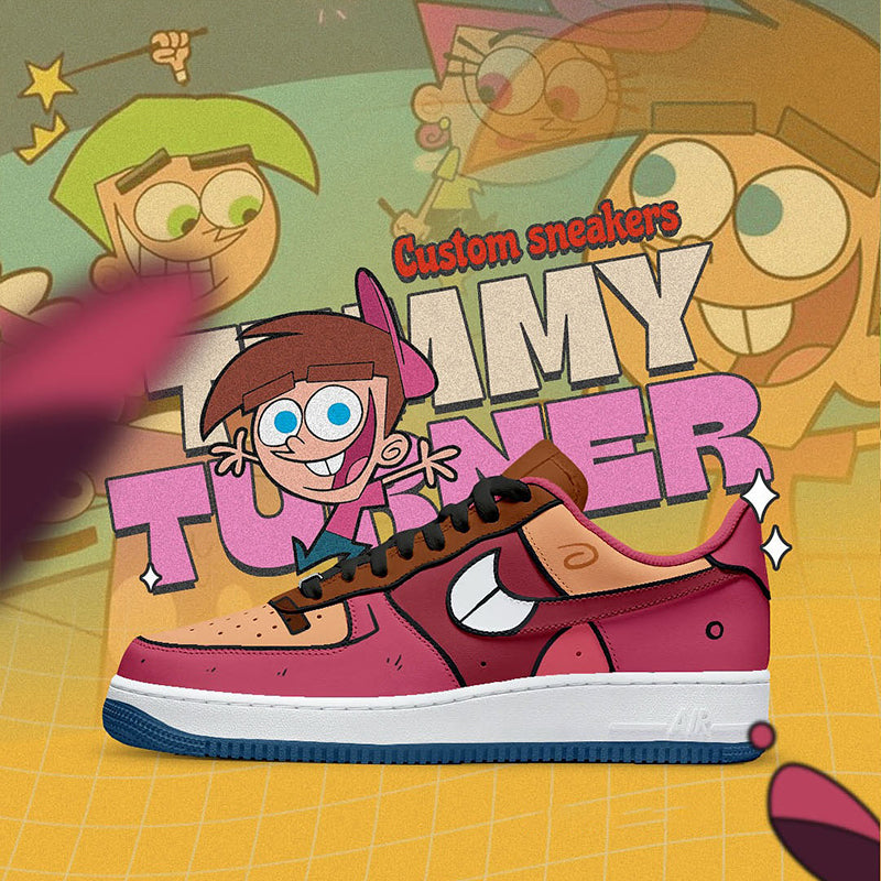 [Customized The Fairly OddParents - Character Shoes] Air Force 1 Shoes Unisex Hand Painted