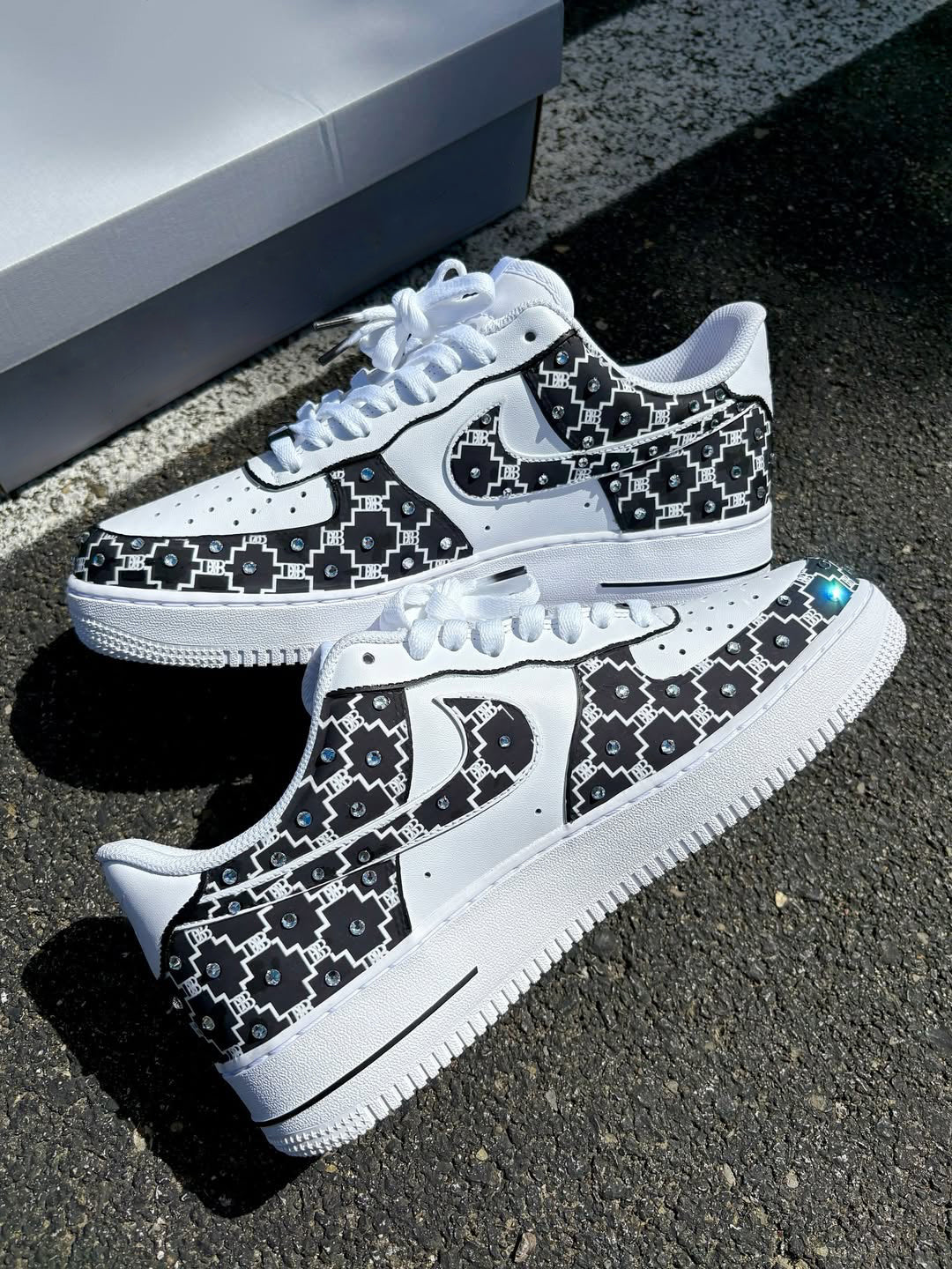 [Custom DBB x AF1] Air Force 1 Skateboarding Shoes Unisex