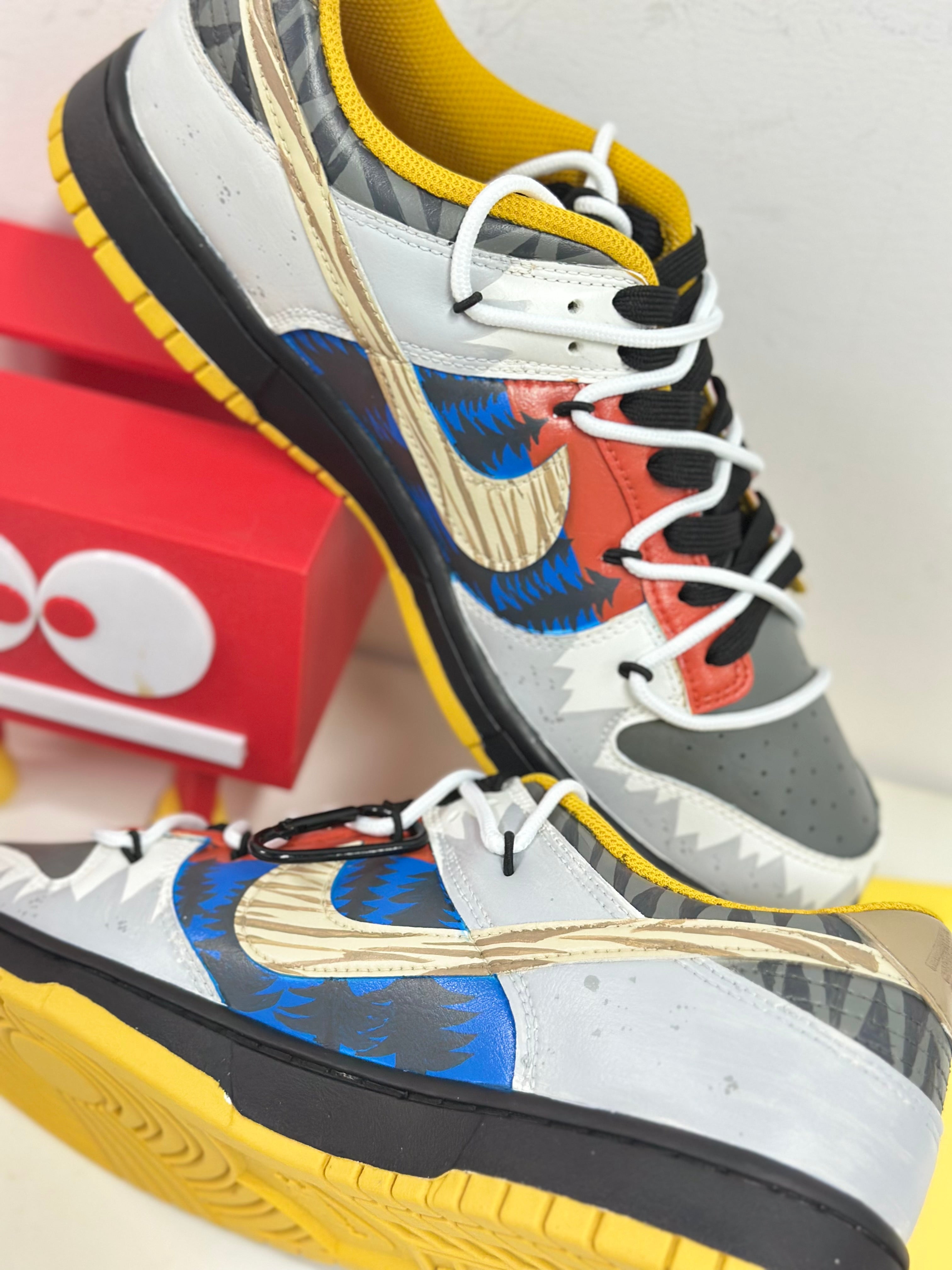 Pine Forest - Men's Dunk Low Custom