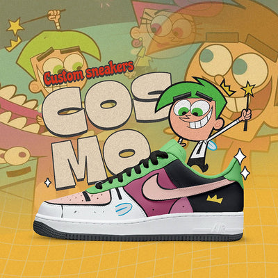 [Customized The Fairly OddParents - Character Shoes] Air Force 1 Shoes Unisex Hand Painted
