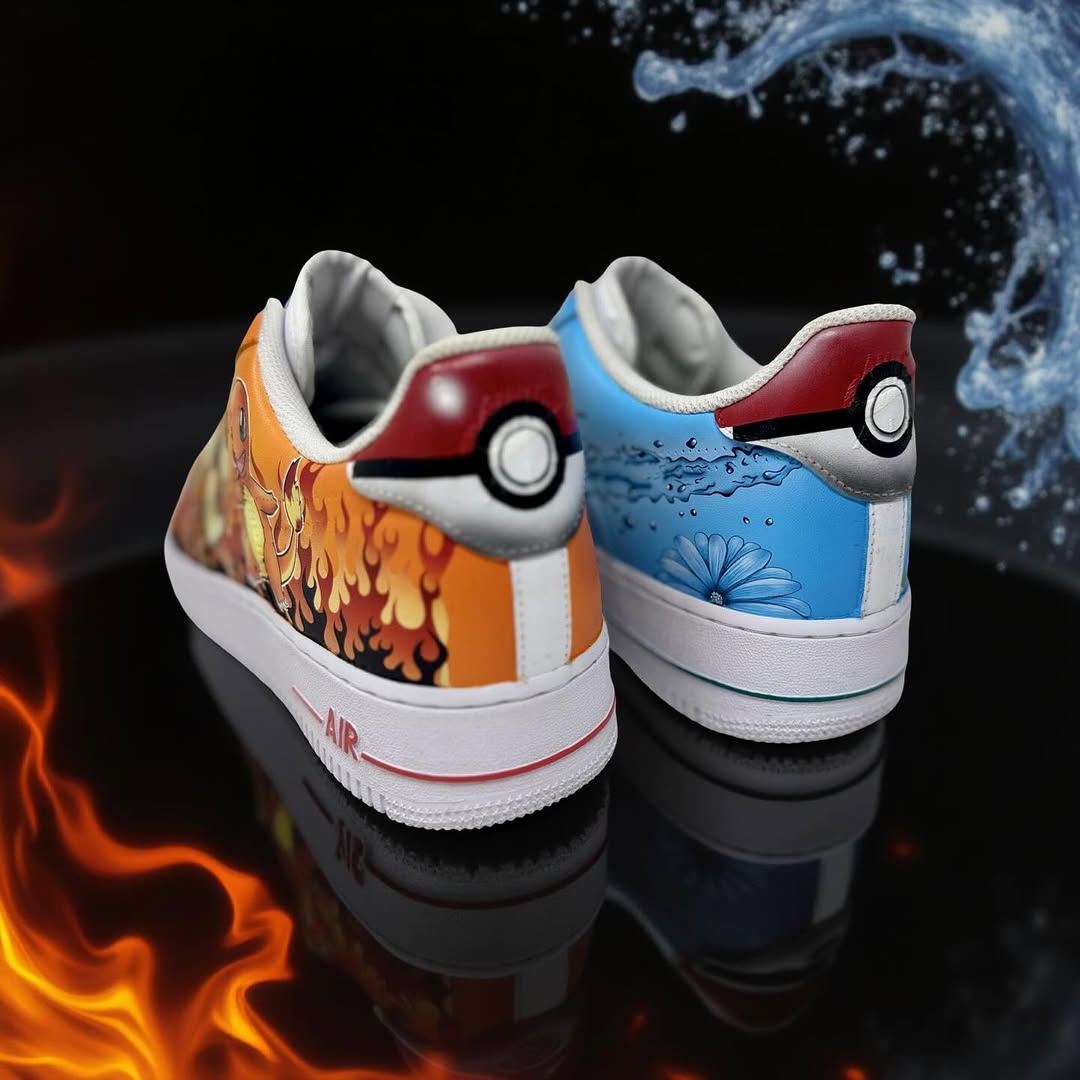 [Custom Pokémon] Air Force 1 Skateboarding Shoes Unisex