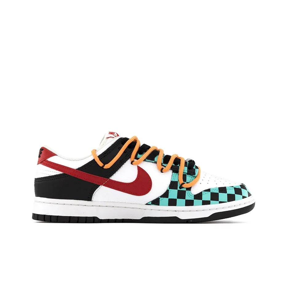 [Custom Demon Slayer: Kimetsu no Yaiba - Tanjiro Kamado] Dunk Low Skateboard Shoes Unisex