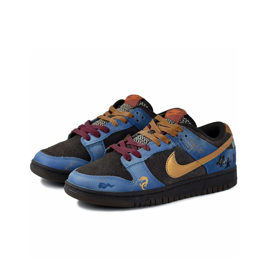 [Custom Black Myth Goku Sunwalker, Classic Retro] Dunk Skateboarding Shoes Unisex