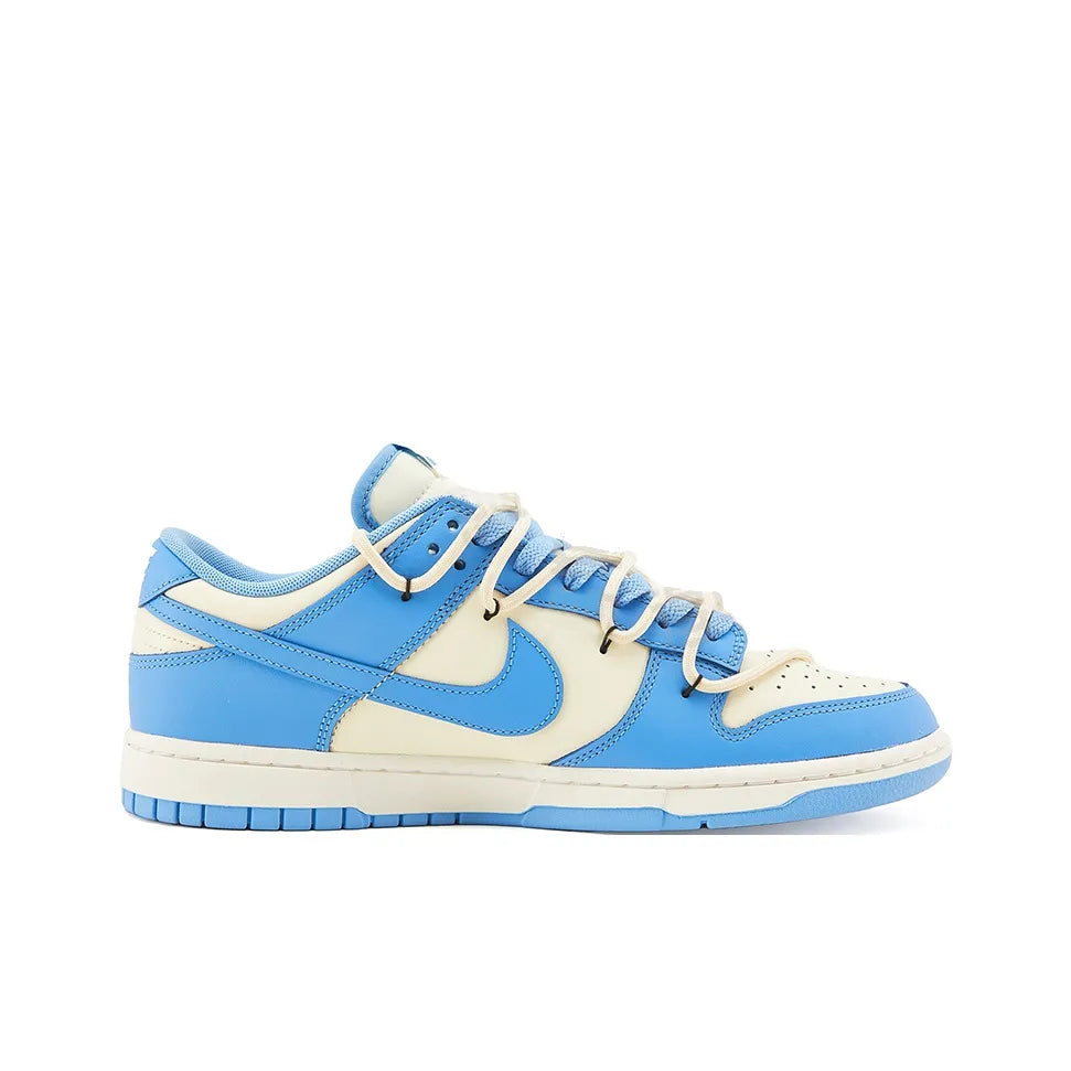 [Custom Blue-orange Alert] Dunk Skateboarding Shoes Unisex
