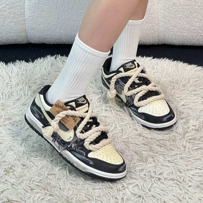 Heat Wave - Graffiti Men's  Dunk Custom