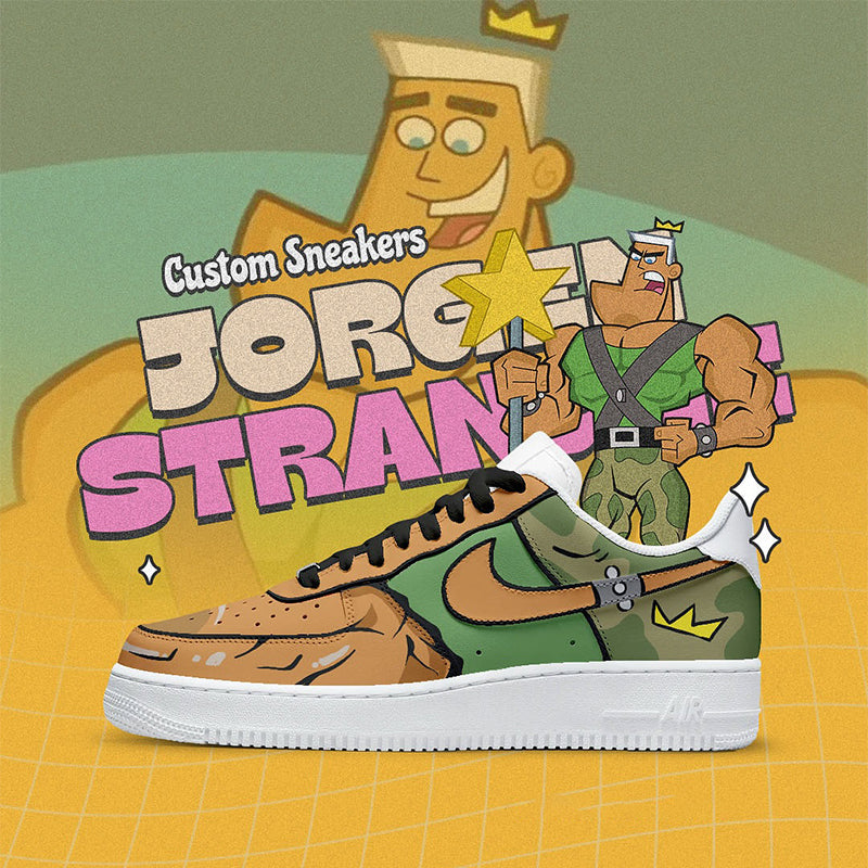 [Customized The Fairly OddParents - Character Shoes] Air Force 1 Shoes Unisex Hand Painted