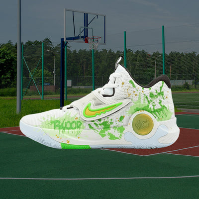 [Custom Hip-hop street]  KD Trey 5 X Basketball Shoes Men Low-Top Green
