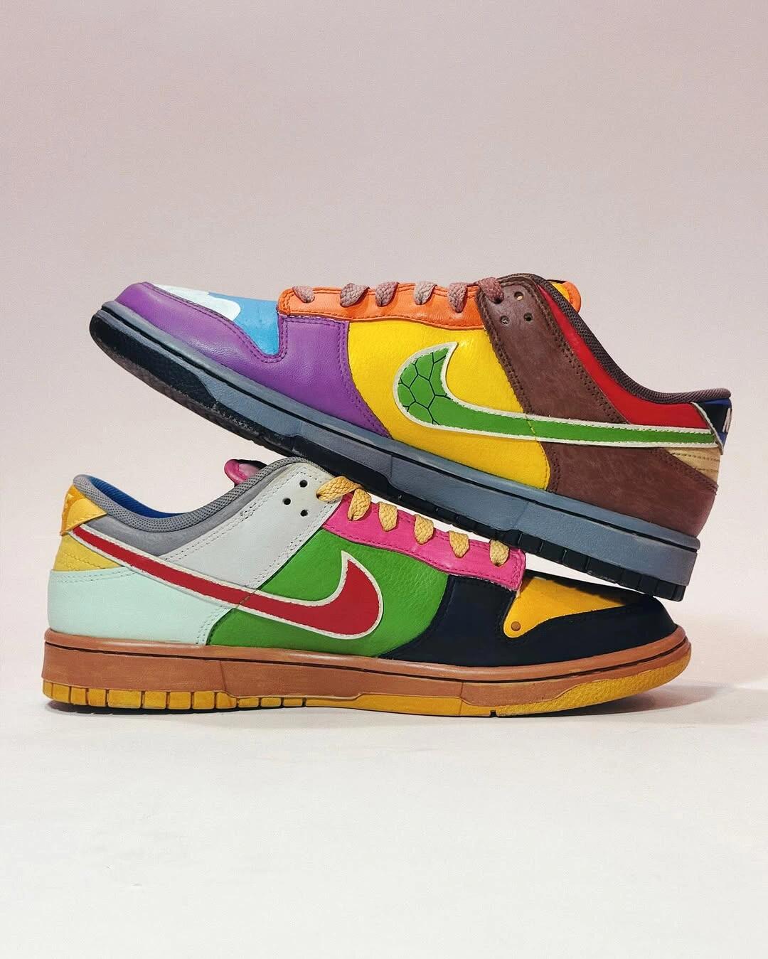 [Custom Super Mario] Dunk Skateboarding Shoes Unisex