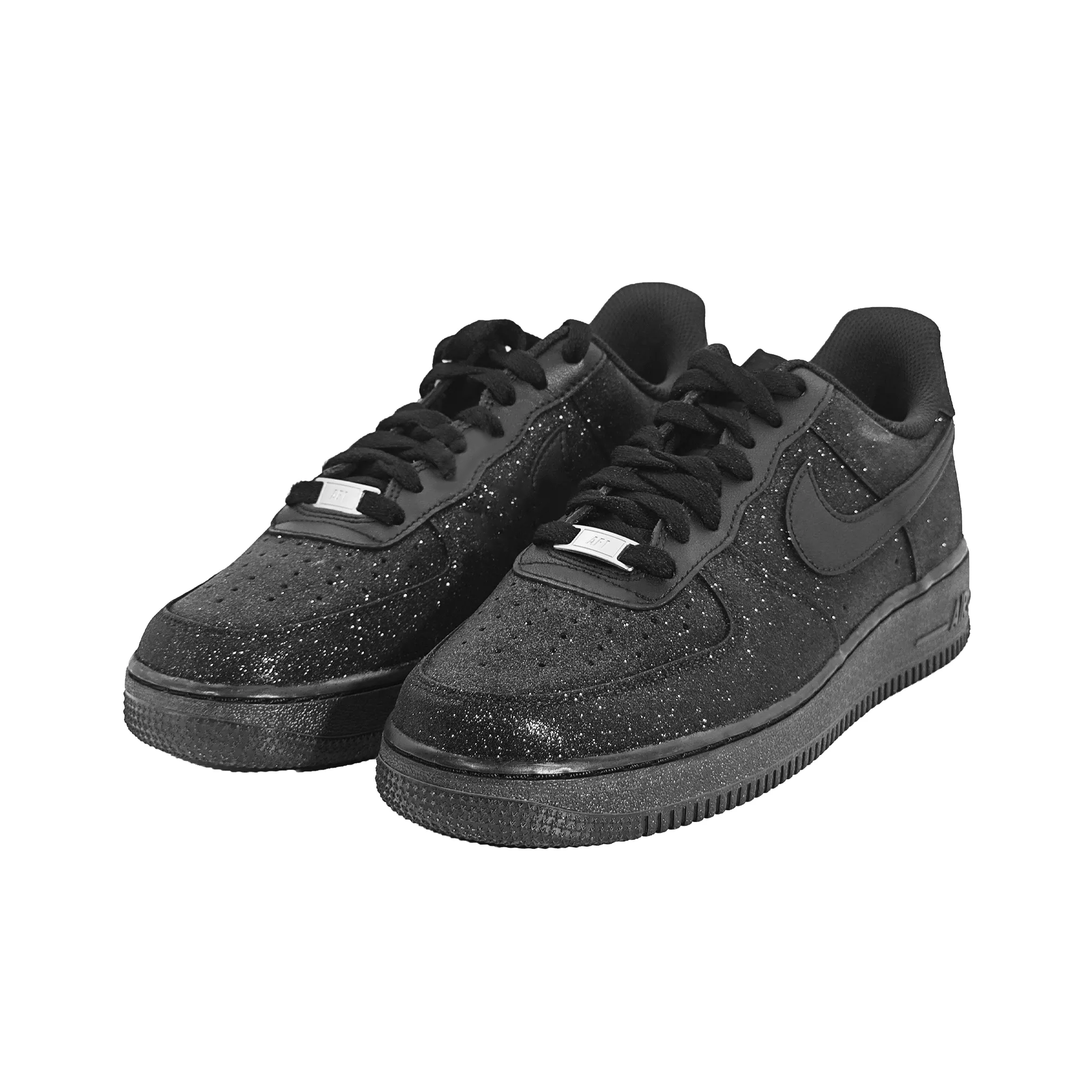 [Custom Black, Diamond, Starry Sky] Air Force 1 Skateboarding Shoes Unisex