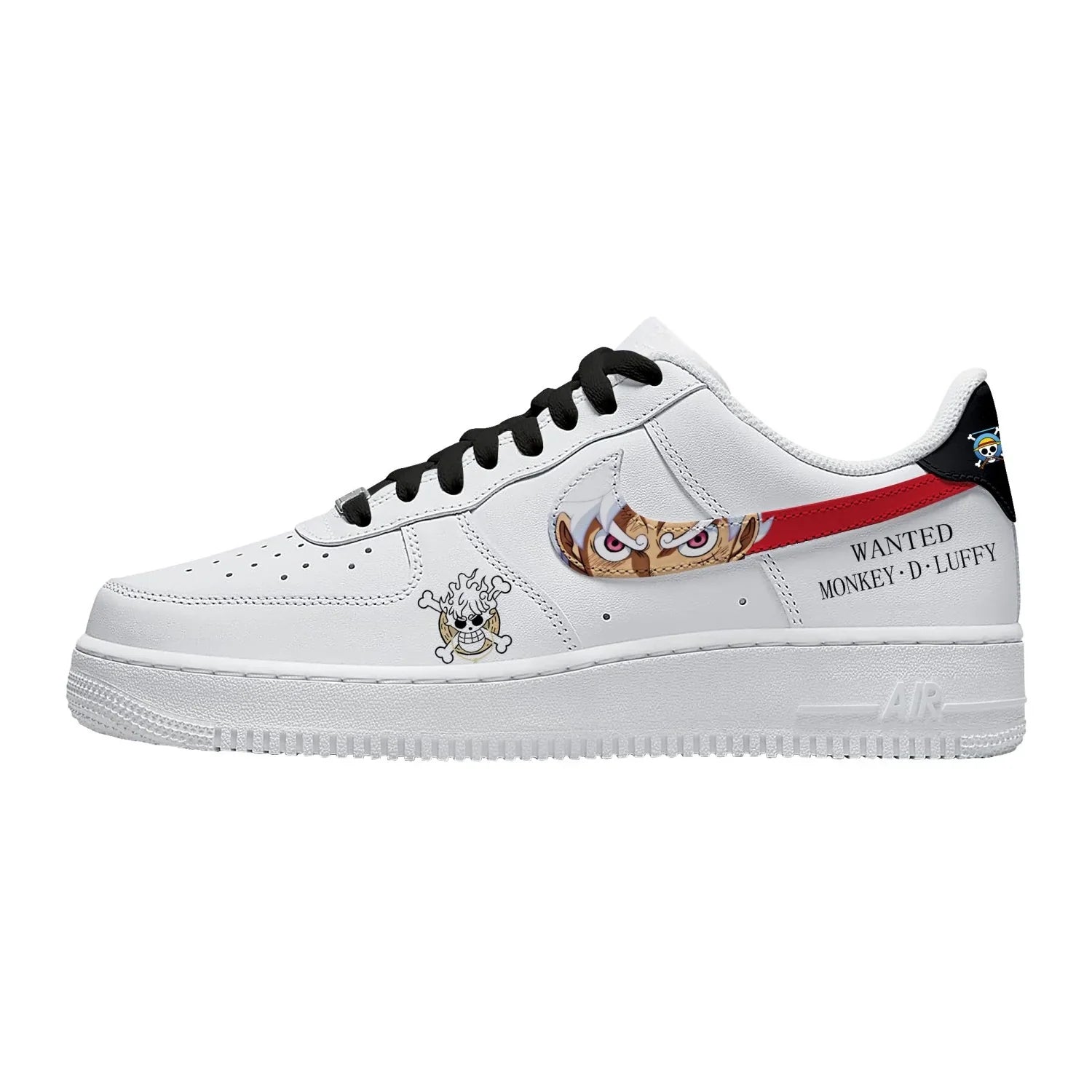 [Custom One Piece Sauron&Luffy] Air Force 1 Skateboarding Shoes Unisex