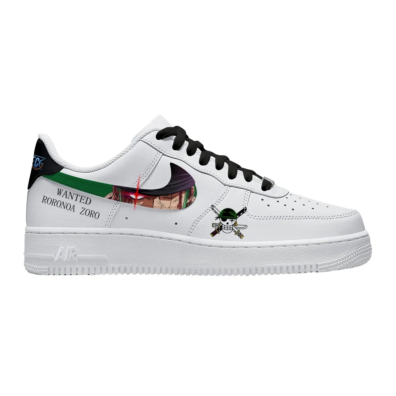 [Custom One Piece Sauron&Luffy] Air Force 1 Skateboarding Shoes Unisex