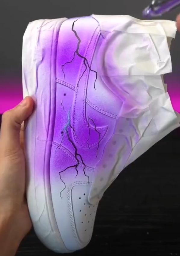 [Custom Lightinng] Air Force 1 Skateboarding Shoes Unisex