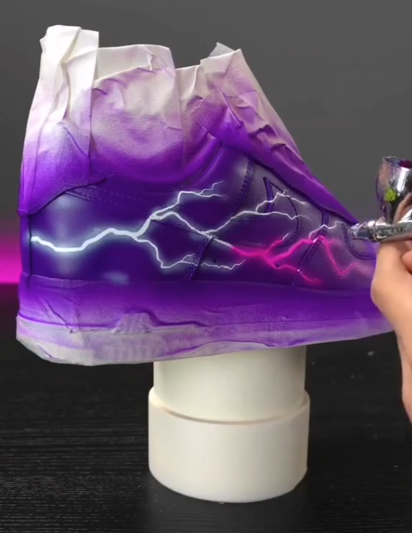 [Custom Lightinng] Air Force 1 Skateboarding Shoes Unisex